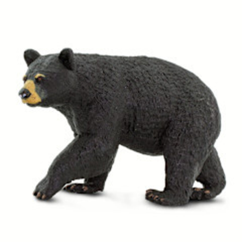 Safari Toys Animal Toy - Black Bear