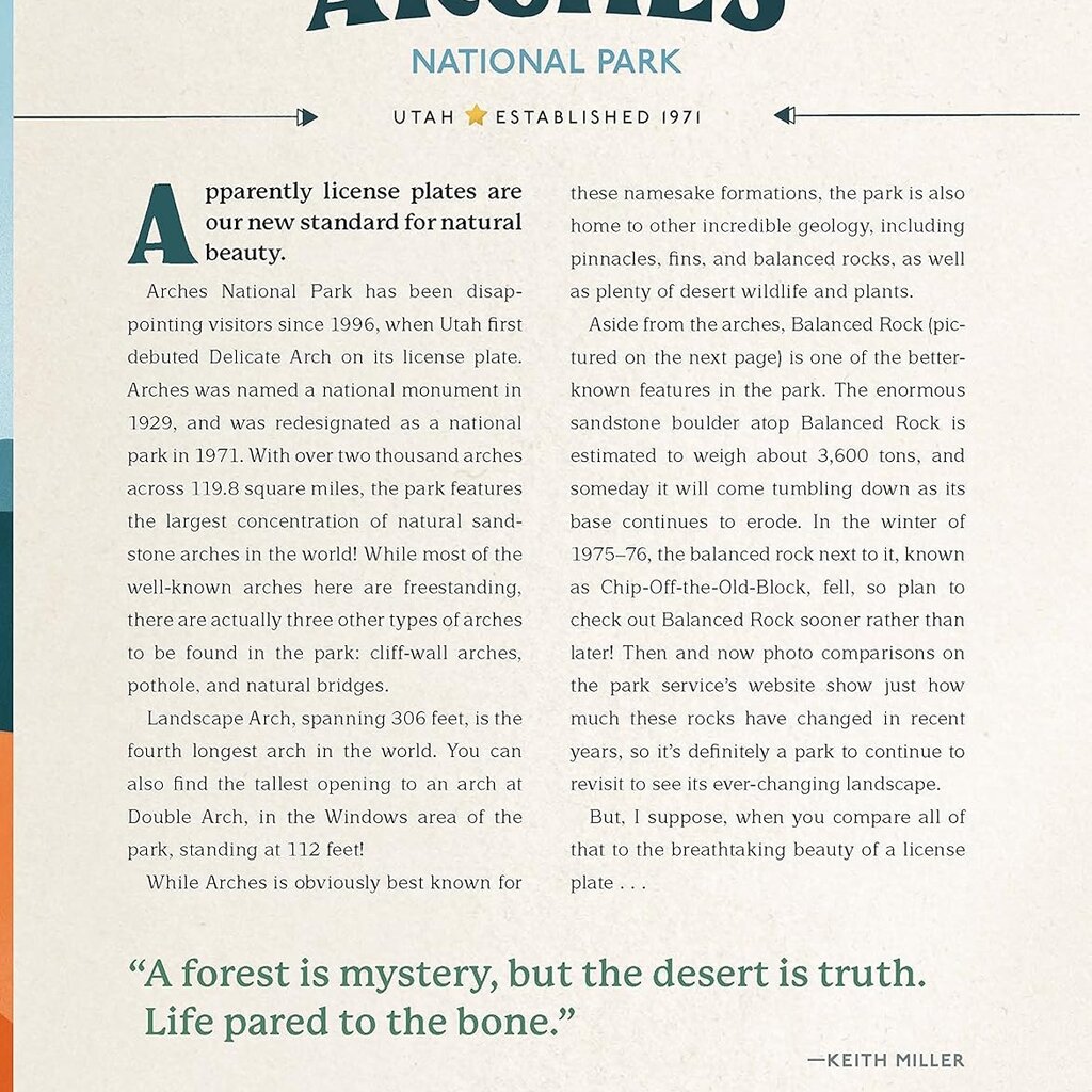 Amber Share Subpar Parks: America's Most Extraordinary National Parks and Their Least Impressed Visitors