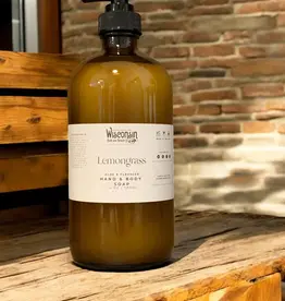 Wisconsin Candle Company Hand & Body Wash Lemongrass