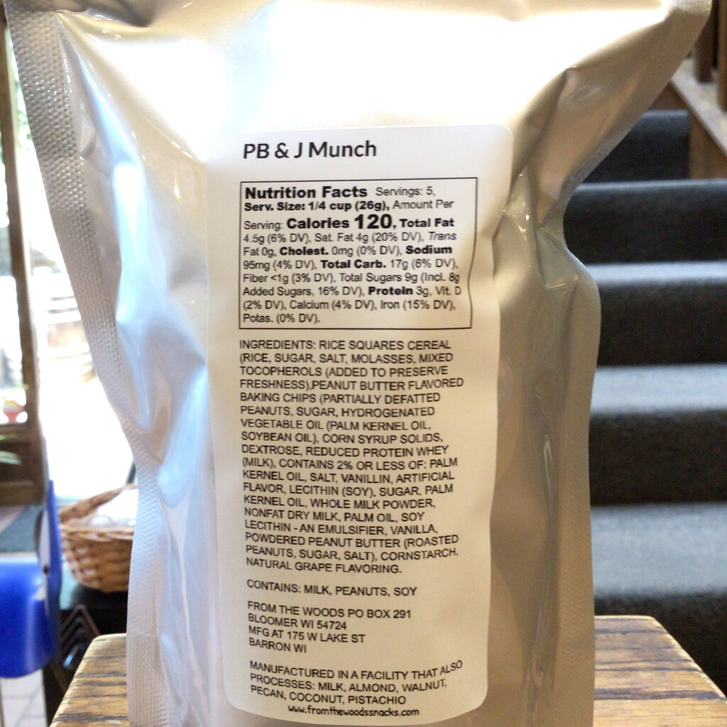 Peanut Butter & Jelly Munch