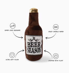 Petshop by Fringe Studio Beer Season Antlers Plush Dog Toy