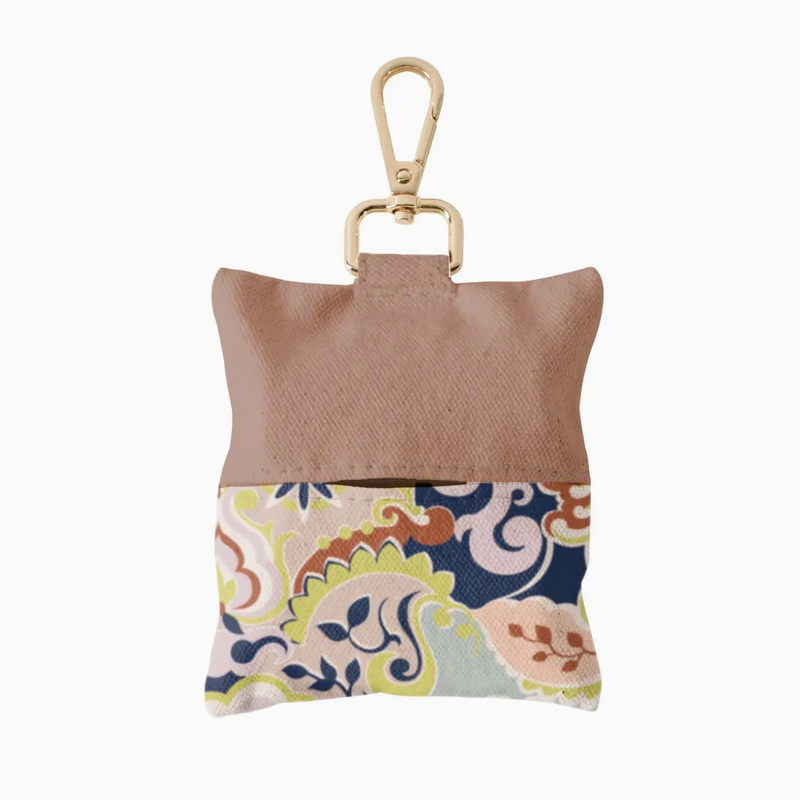 Pet Wastebag - Paisley Canvas