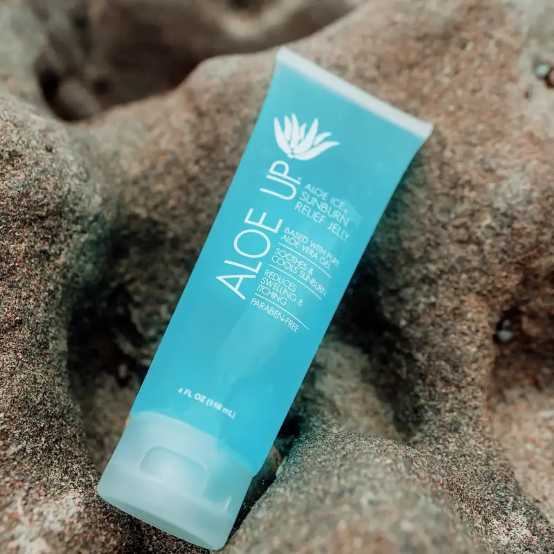 Aloe Up White Collection Aloe Ice Jelly Sunburn Relief - 4oz