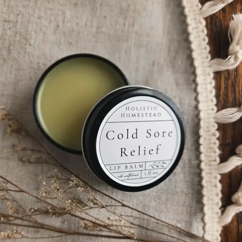 Holistic Homestead Cold Sore Relief Lip Balm