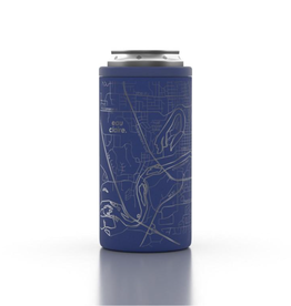 Well Told Wholesale Insulated 16oz Tall Can Cooler - Midnight Blue