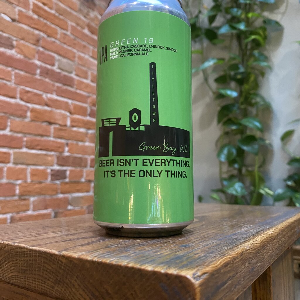 Titletown Brewing Titletown Green 19 IPA (16 oz can)