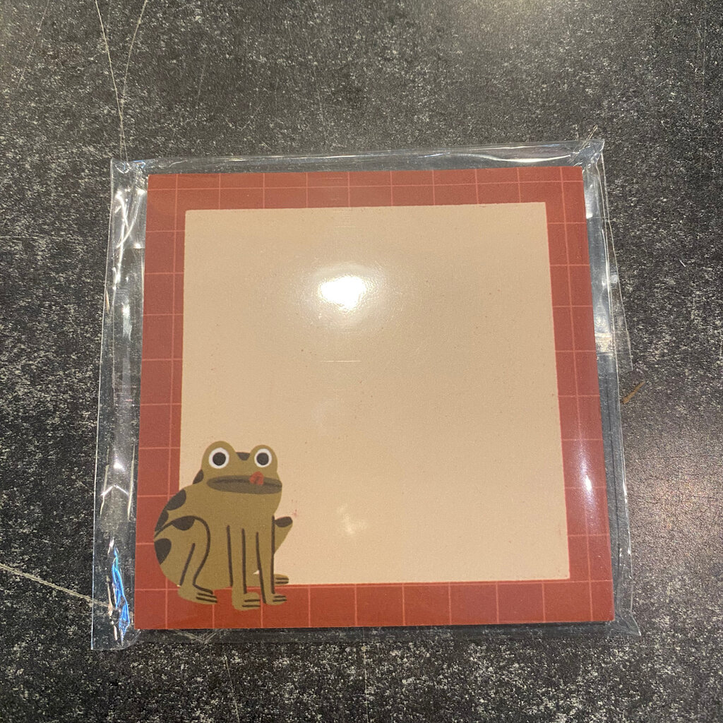 Lily Wenndt Illustration Frog Notepad