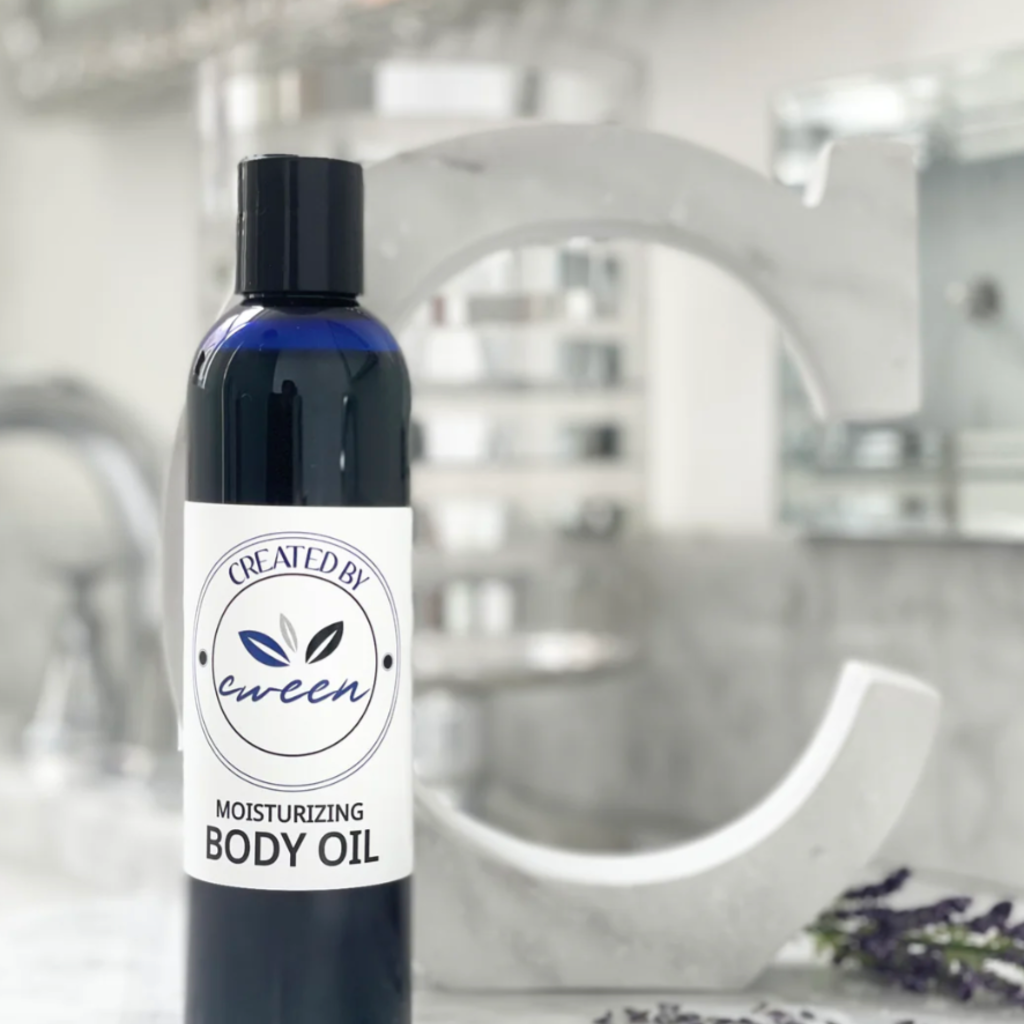 Cween LLC Lavender and Coconut Body Oil (8oz)