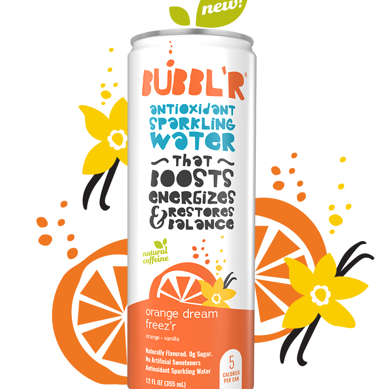Bubbl'r Bubbl'r Sparkling Water - Orange Dream Freez’r