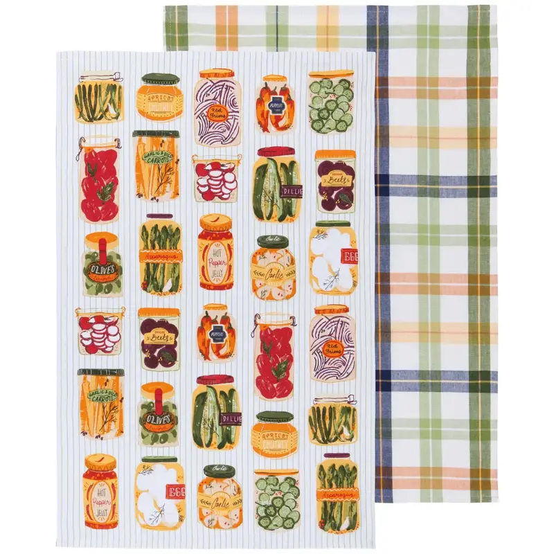 Dishtowel - Pickling Dishtowels Set of 2