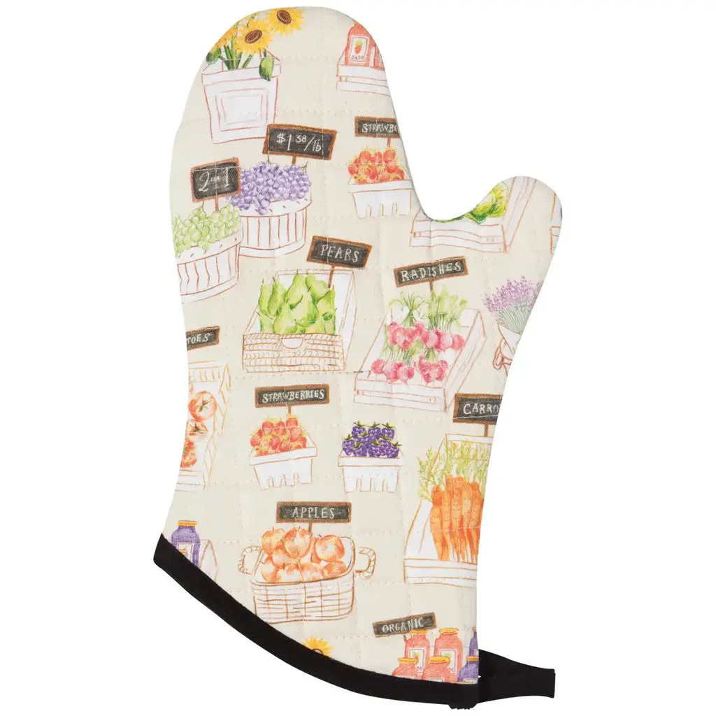 Now Designs by Danica Oven Mitt - Locally Grown Market Chef