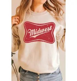 Midwest Graphic Sweatshirt - SAND