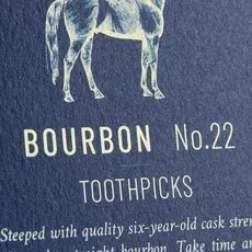Daneson (Faire) Toothpicks Bourbon No.22 Individual Bottles
