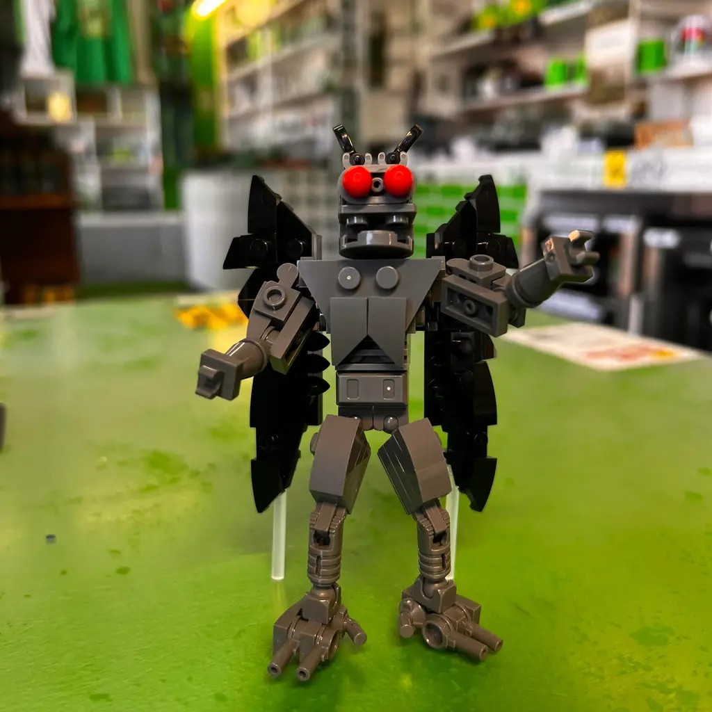 Northwoods Bricks Mini Mothman 109pc Brick Set