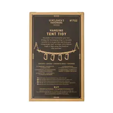 Gentlemen's Hardware Hanging Tent Tidy