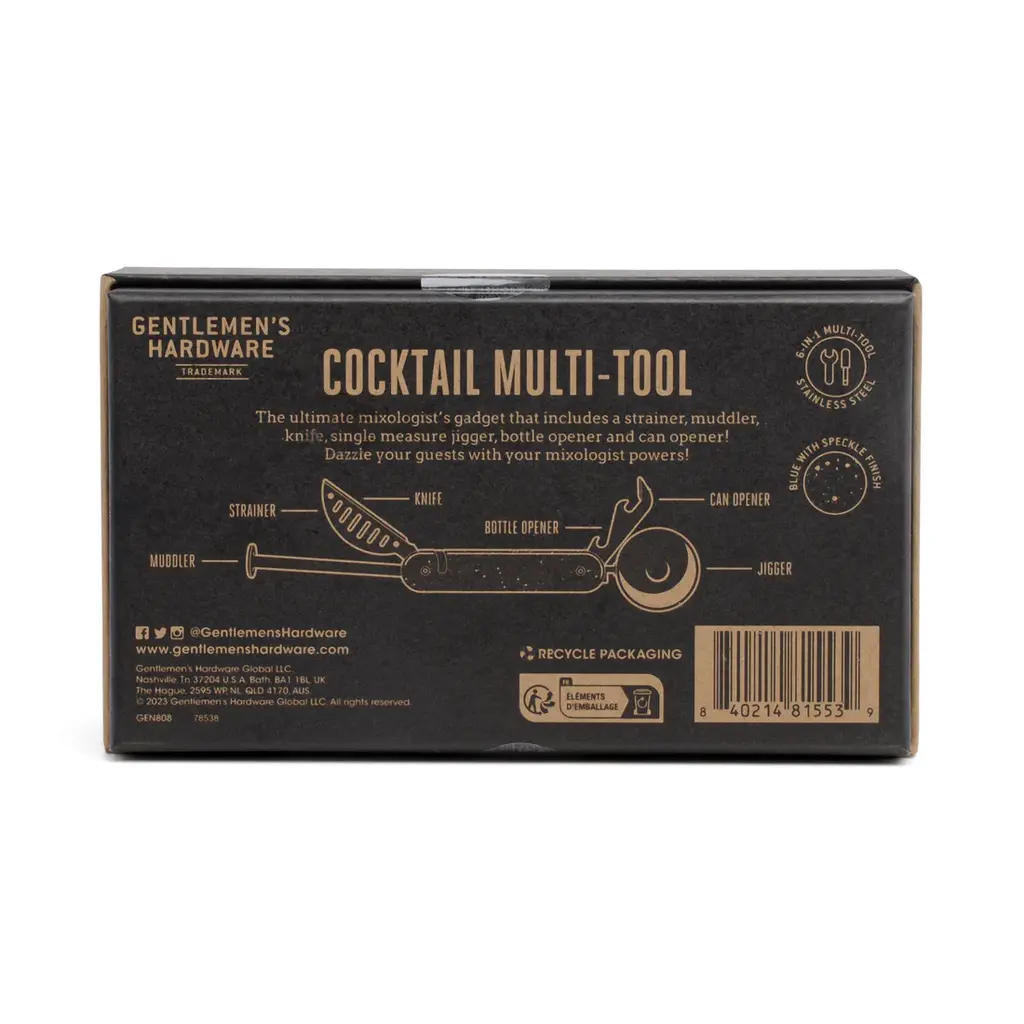 Gentlemen's Hardware Cocktail Multi-Tool