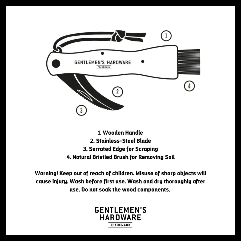 Gentlemen's Hardware Foraging Knife Tool