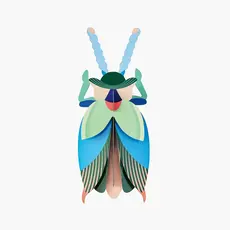 Wall Decoration - Emerald Beetle