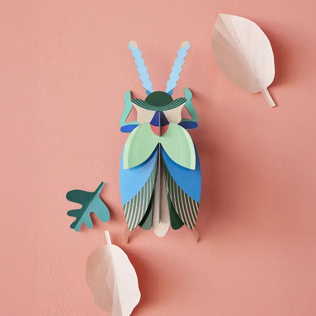 Wall Decoration - Emerald Beetle