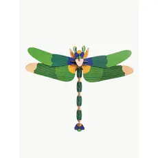 Studio Roof Wall Decoration - Giant Dragonfly, Green