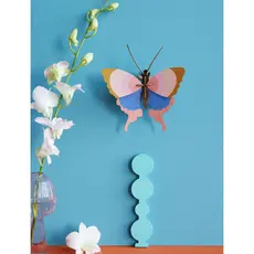 Studio Roof Wall Decoration - Gold Rim Butterfly