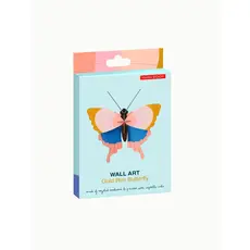 Studio Roof Wall Decoration - Gold Rim Butterfly