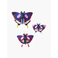 Studio Roof Wall Decoration - Swallowtail Butterflies, Set of 3