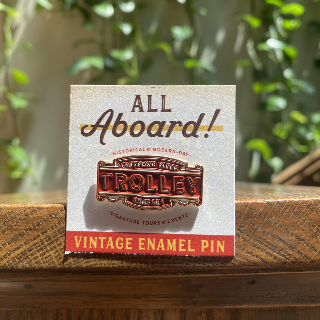 Wizard Pins Trolley Vintage Enamel Pin