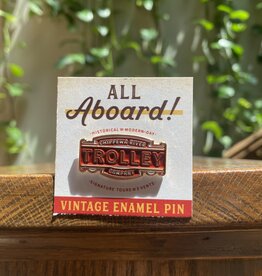 Wizard Pins Trolley Vintage Enamel Pin