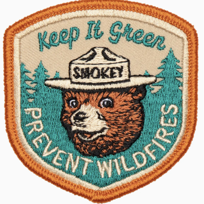 The Landmark Project Keep It Green Embroidered Patch