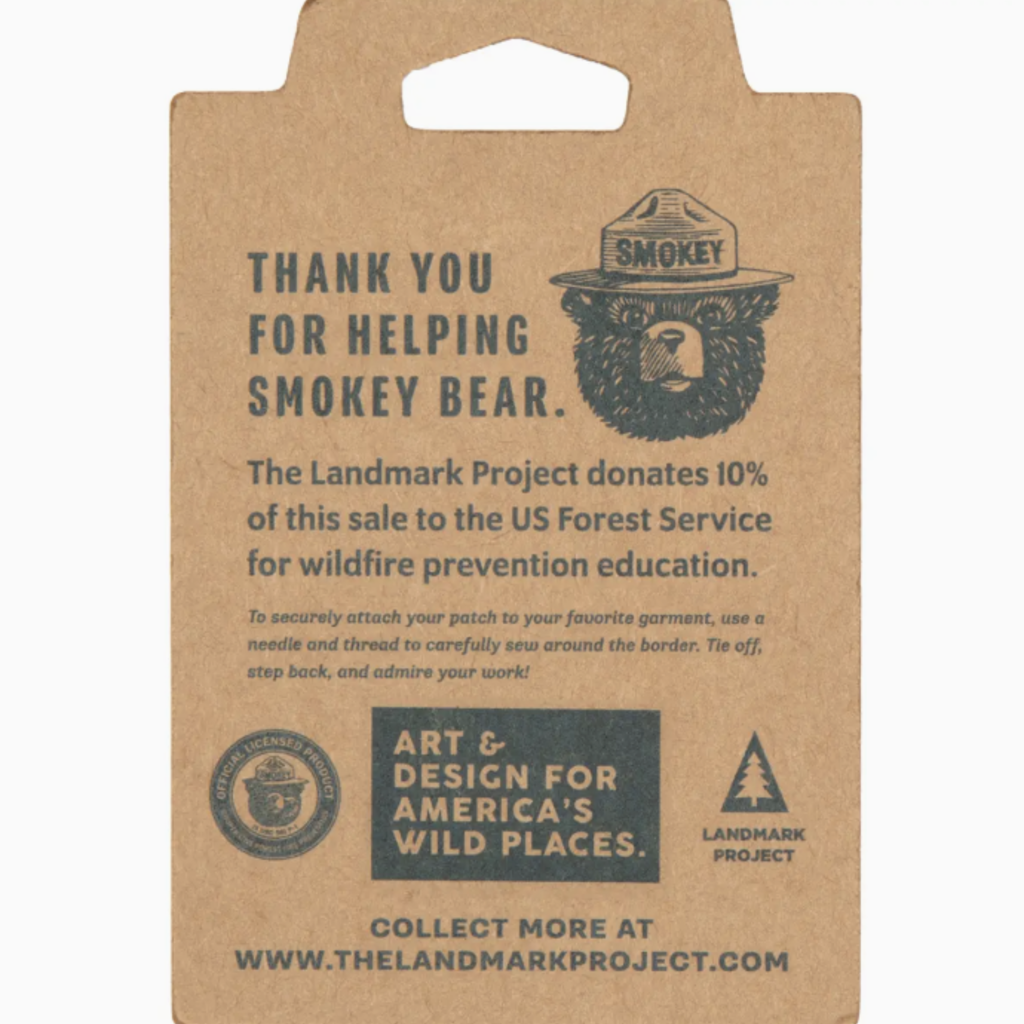 The Landmark Project Keep It Green Embroidered Patch