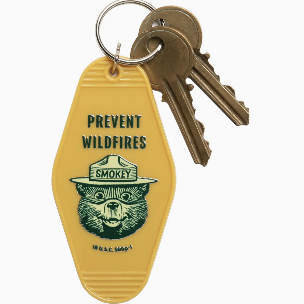 Prevent Wildfires Keychain