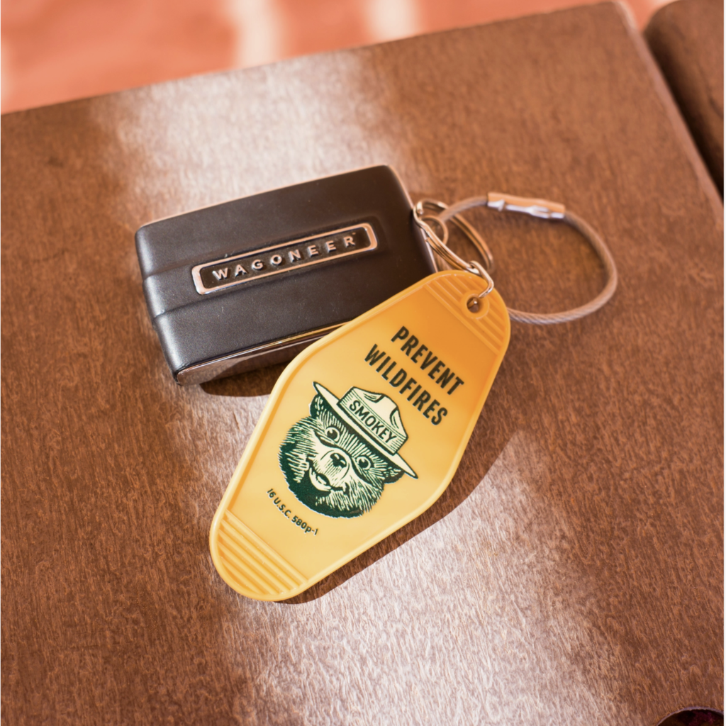 Prevent Wildfires Keychain