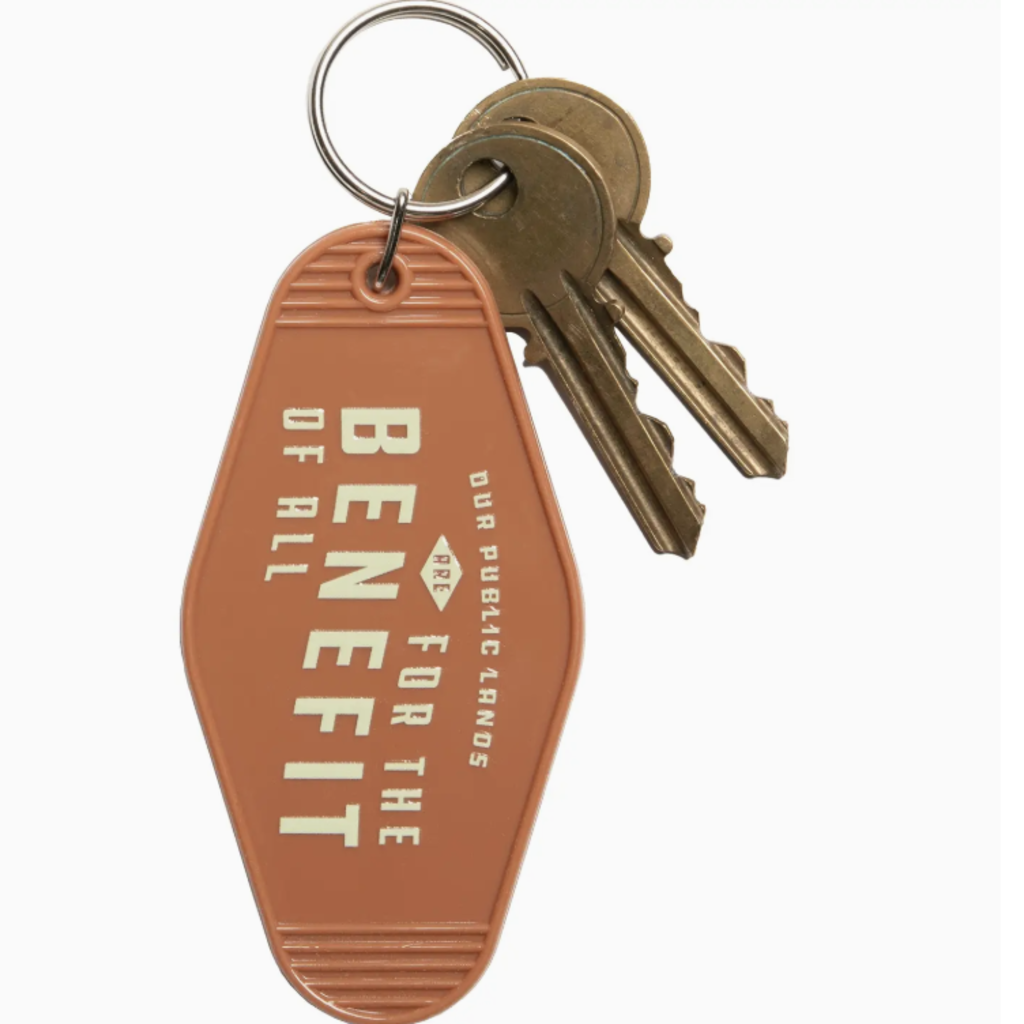 Public Lands For All Keychain