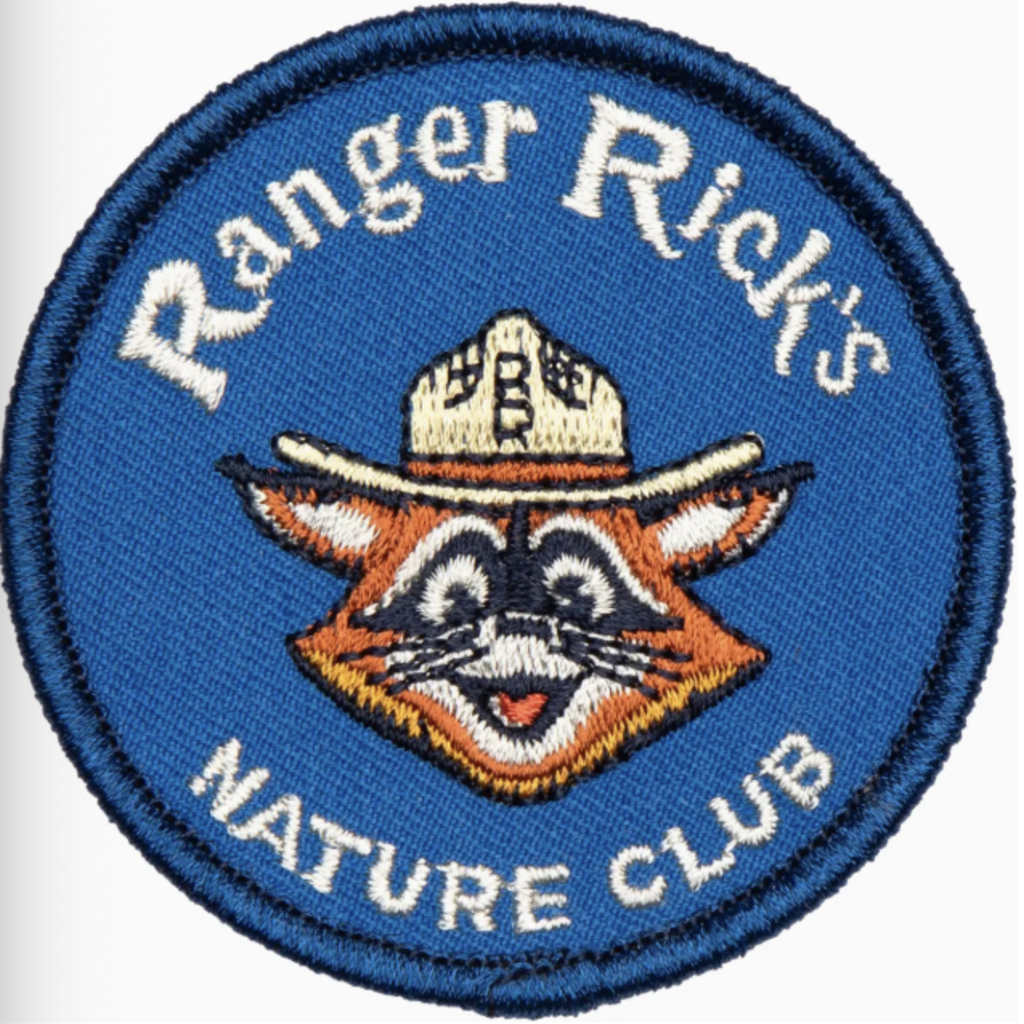 Ranger Rick Nature Club Embroidered Patch