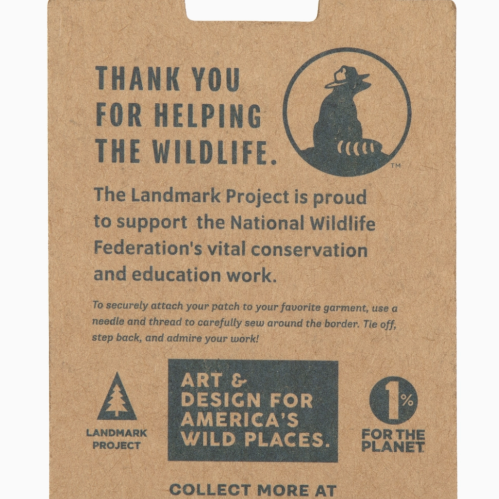 The Landmark Project Ranger Rick Nature Club Embroidered Patch