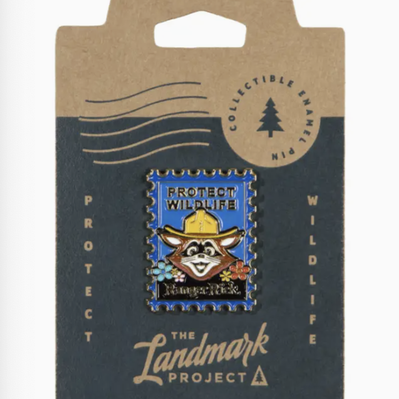 Ranger Rick Postage Stamp Pin