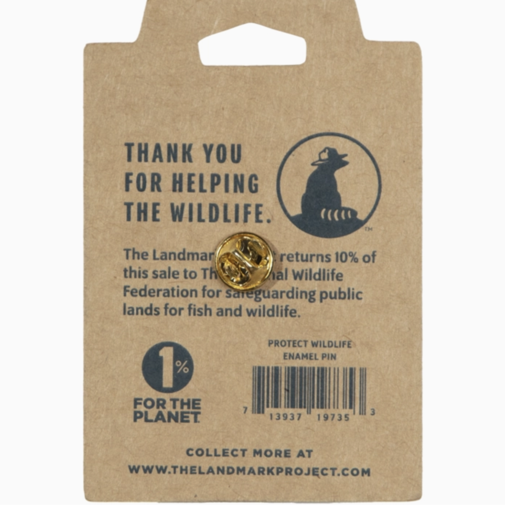 The Landmark Project Ranger Rick Postage Stamp Pin