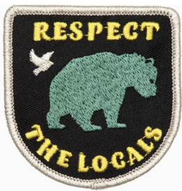 Respect The Locals Embroidered Patch