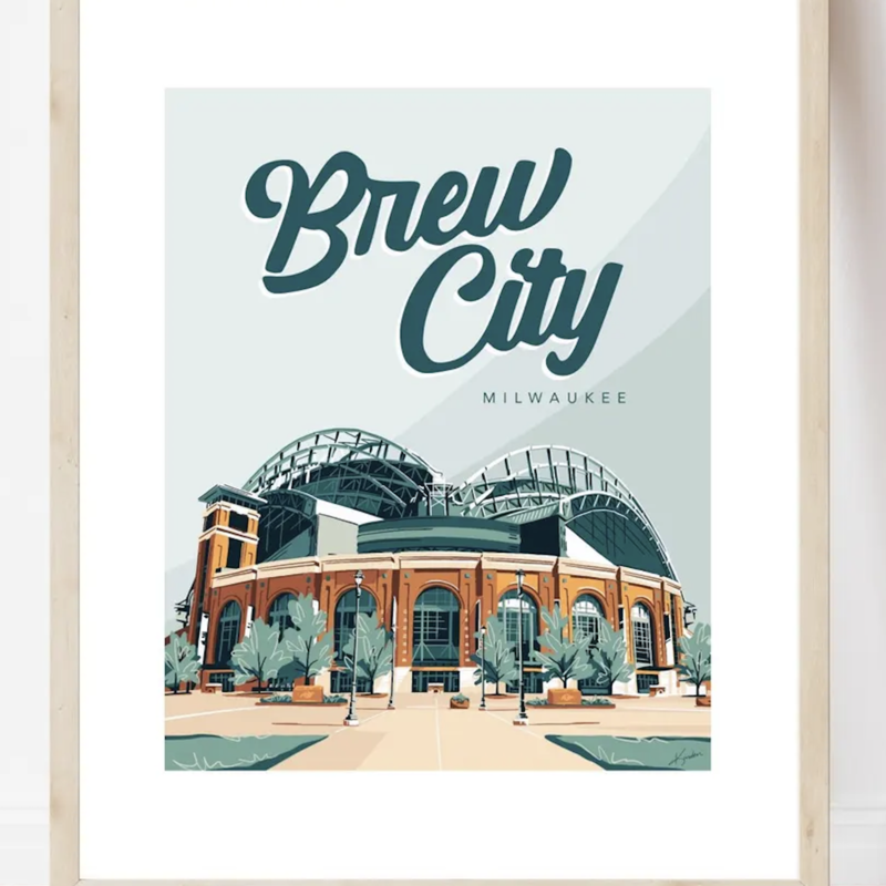 Kinden Shop Brew City - 8x10 Print