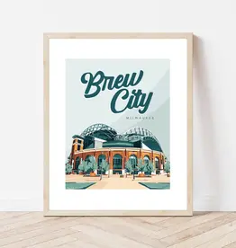 Kinden Shop Brew City - 11x14 Print