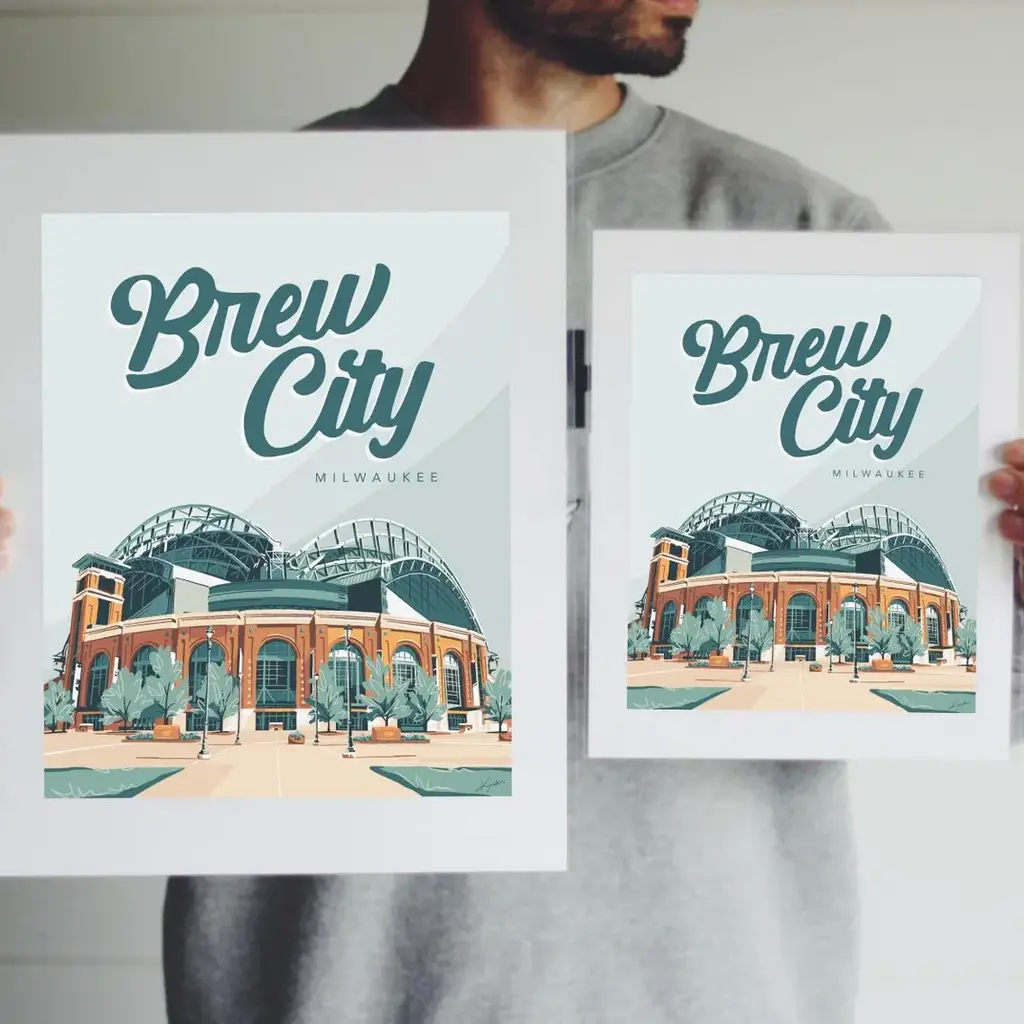 Kinden Shop Brew City - 11x14 Print