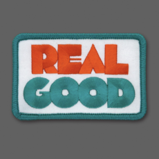 Aaron Draplin Souvenir Patch - Real Good