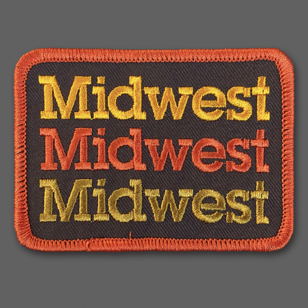 Aaron Draplin Souvenir Patch - Midwest Stack