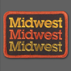 Aaron Draplin Souvenir Patch - Midwest Stack