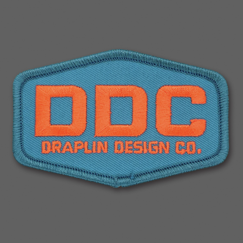 Aaron Draplin Souvenir Patch - DDC Logo