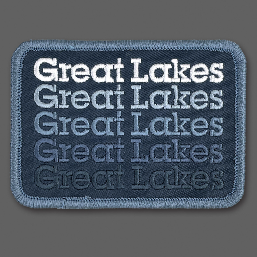 Aaron Draplin Souvenir Patch - Great Lakes