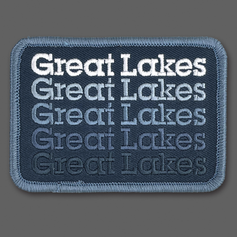 Aaron Draplin Souvenir Patch - Great Lakes