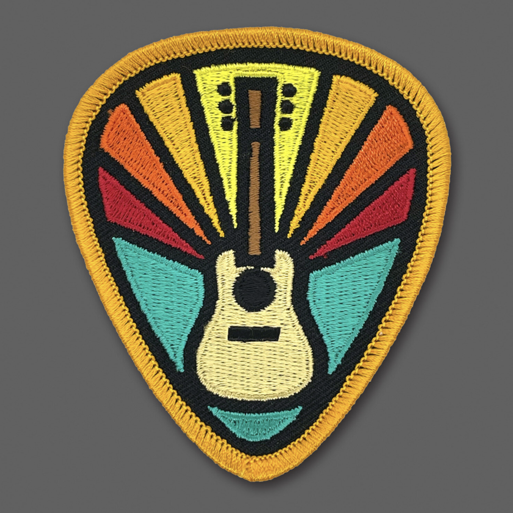 Aaron Draplin Souvenir Patch - Gratifying Guitar