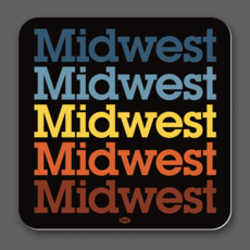 Aaron Draplin Sticker - Midwest Stack Decal
